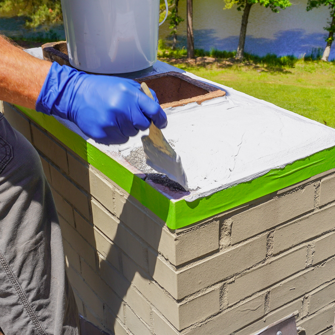 Chimney crown repairs and more in Wrentham, MA