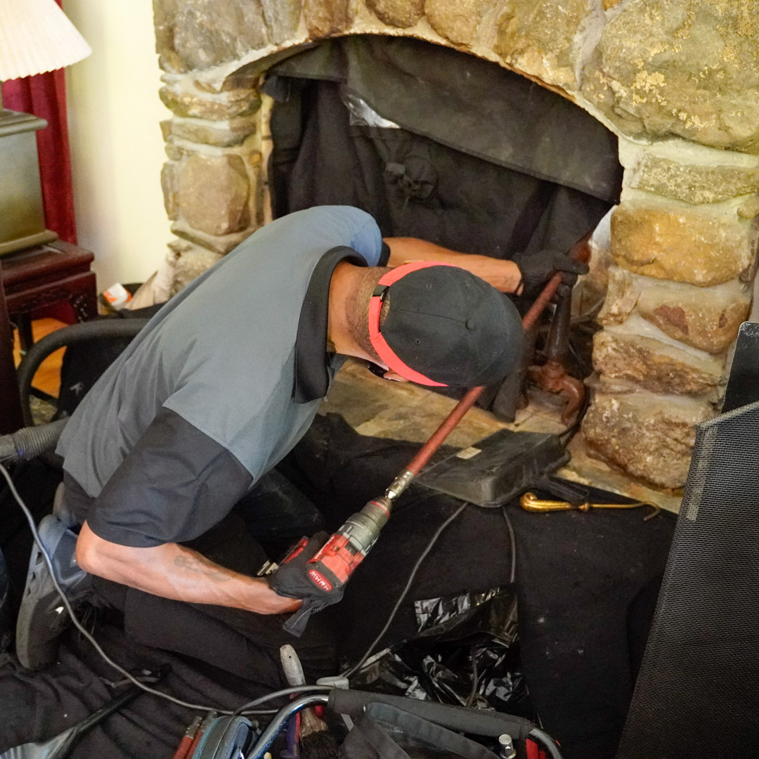 Chimney and fireplace cleaning in Norfolk, MA