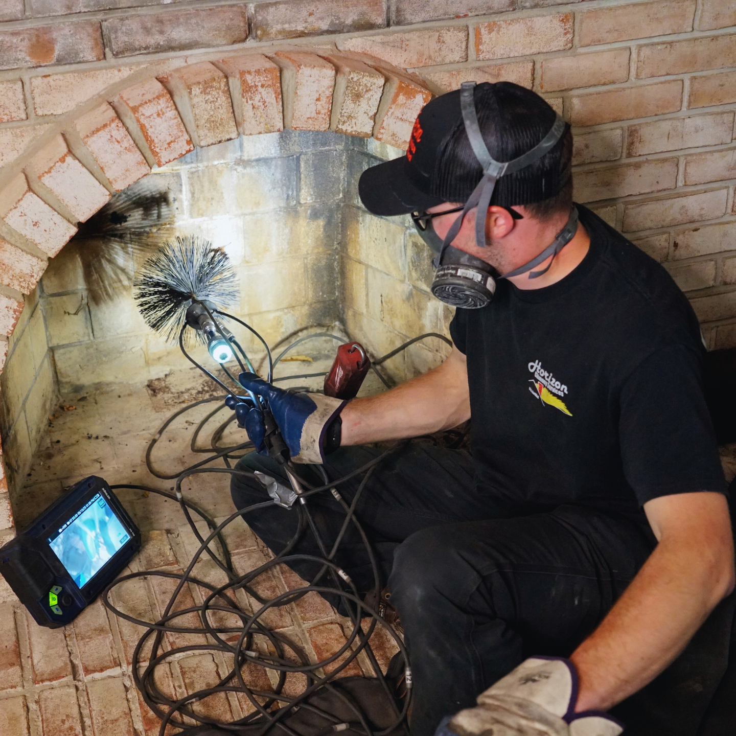 Professional chimney cleaning in Needham, MA.