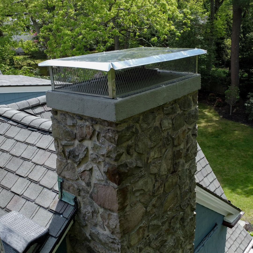 Chimney Cap Installation and repairs in Norfolk MA