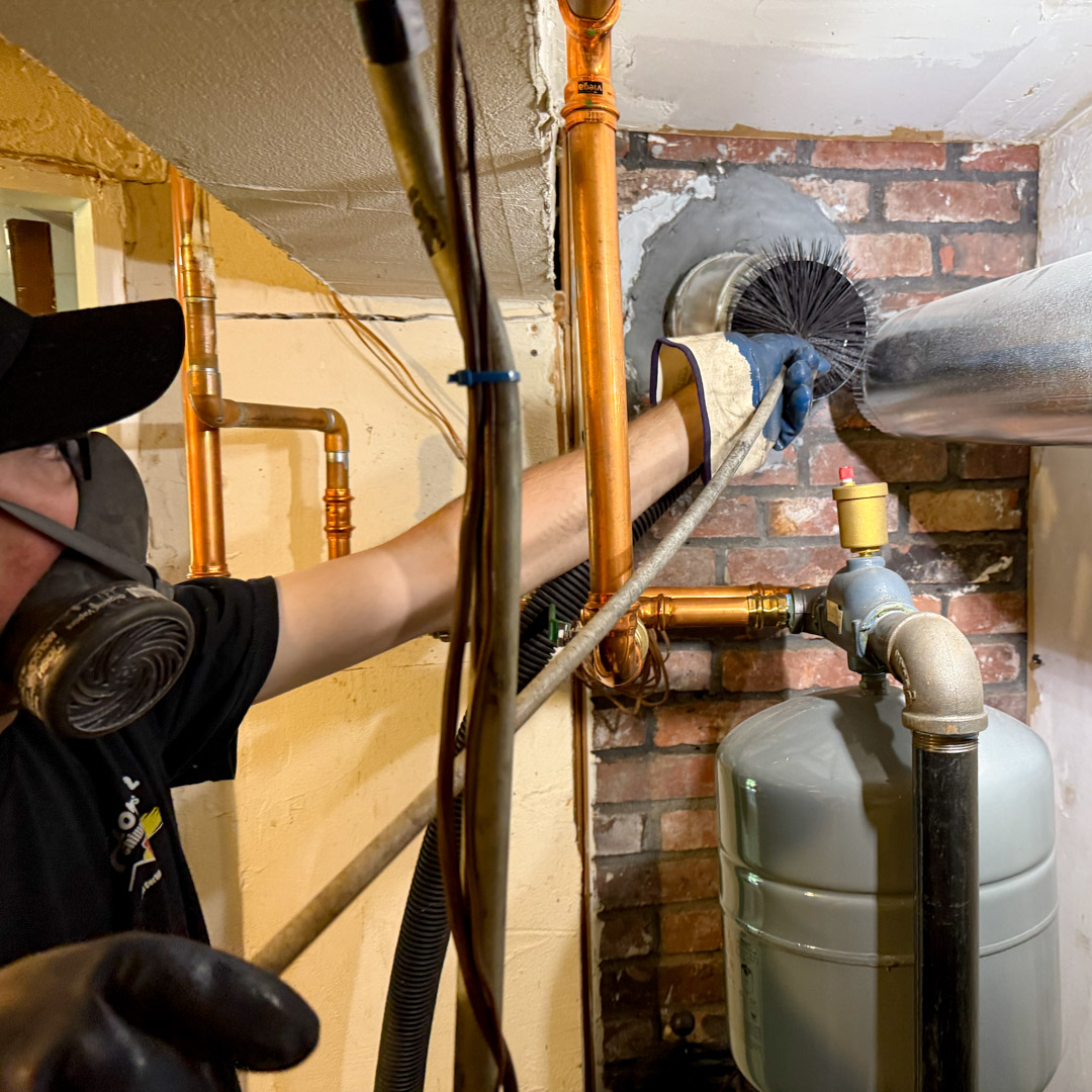 Cleaning furnace and boiler liners in Millis & Medway, MA