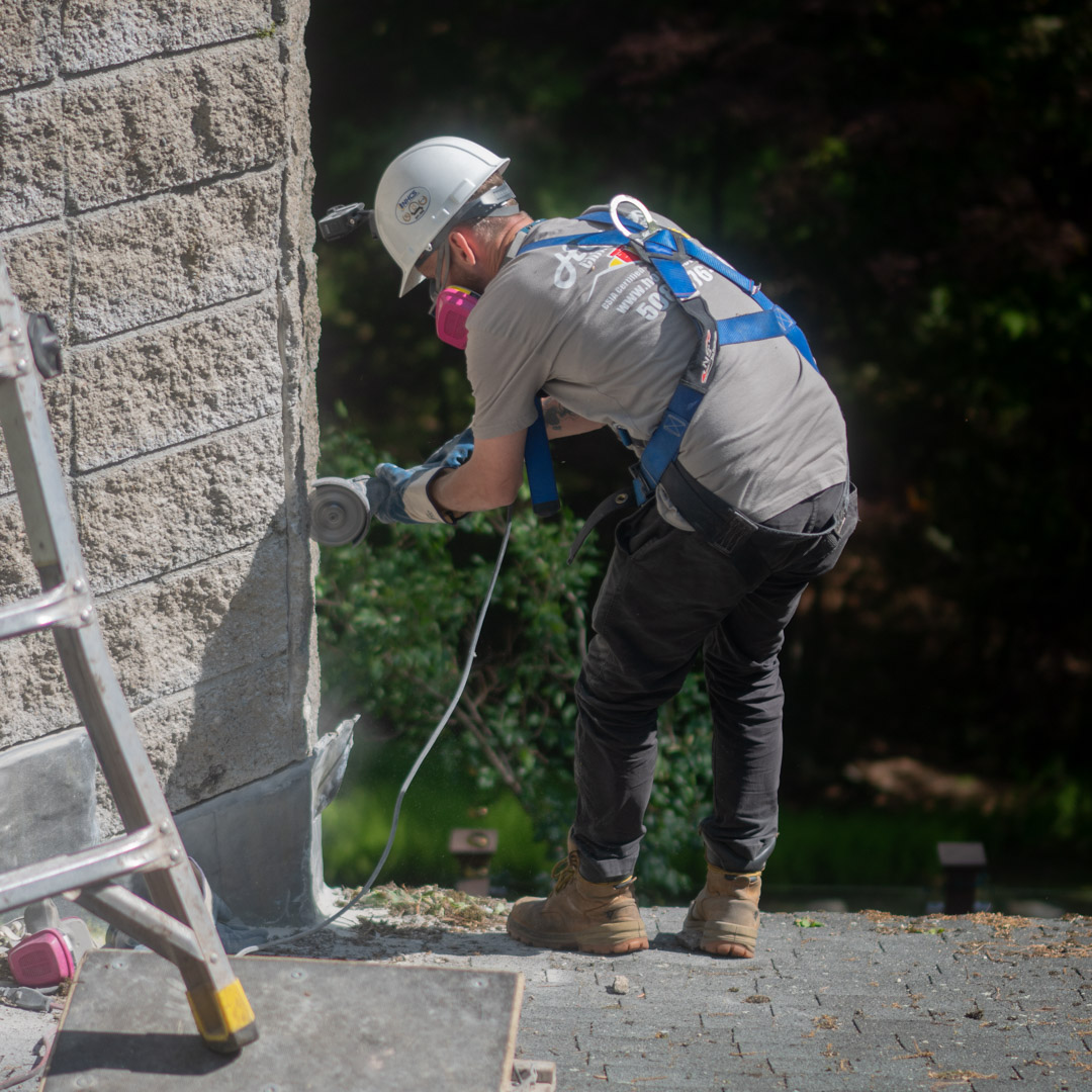 tuckpointing repairs in Shrewsbury, MA