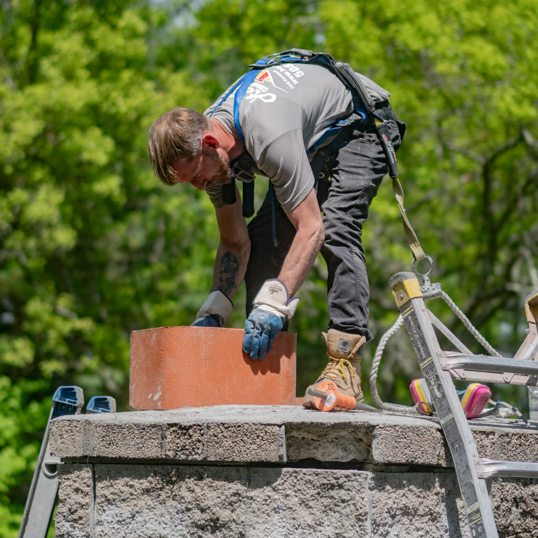 Chimney repairs in Worcester, Massachusetts 