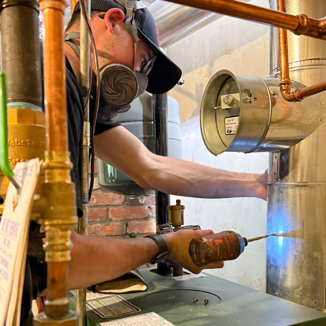 Furnace inspection in Worcester, MA