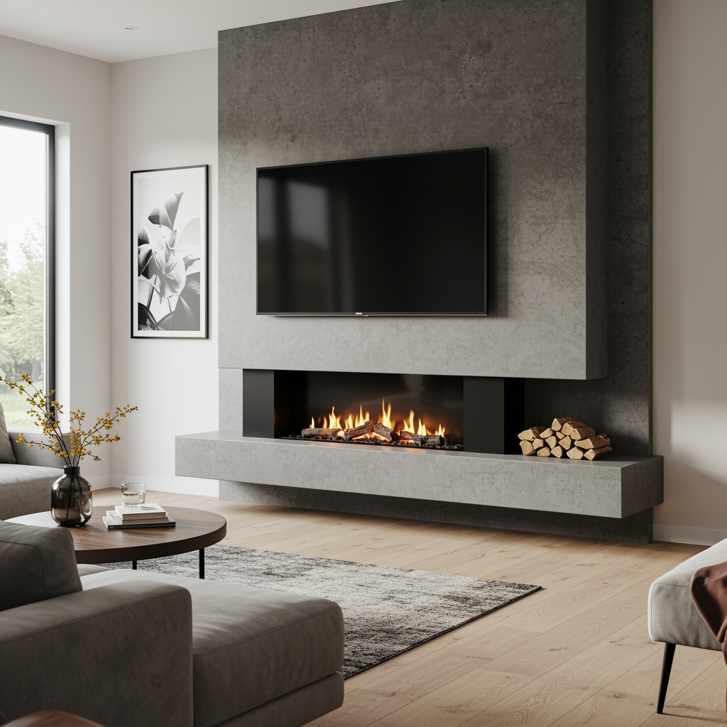 fireplace upgrade in Millis, MA