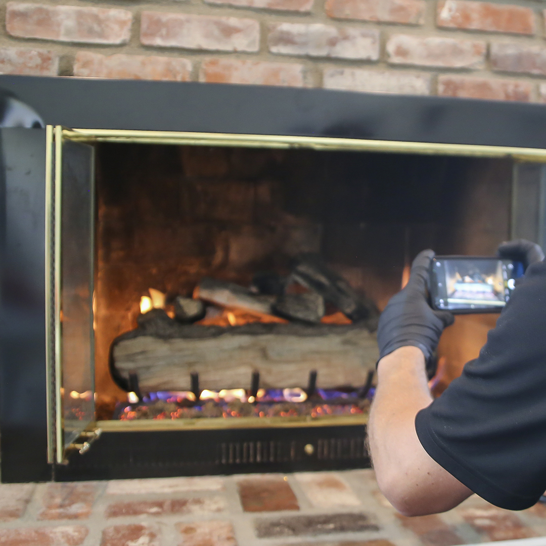 Fireplace upgrade in Millis, MA