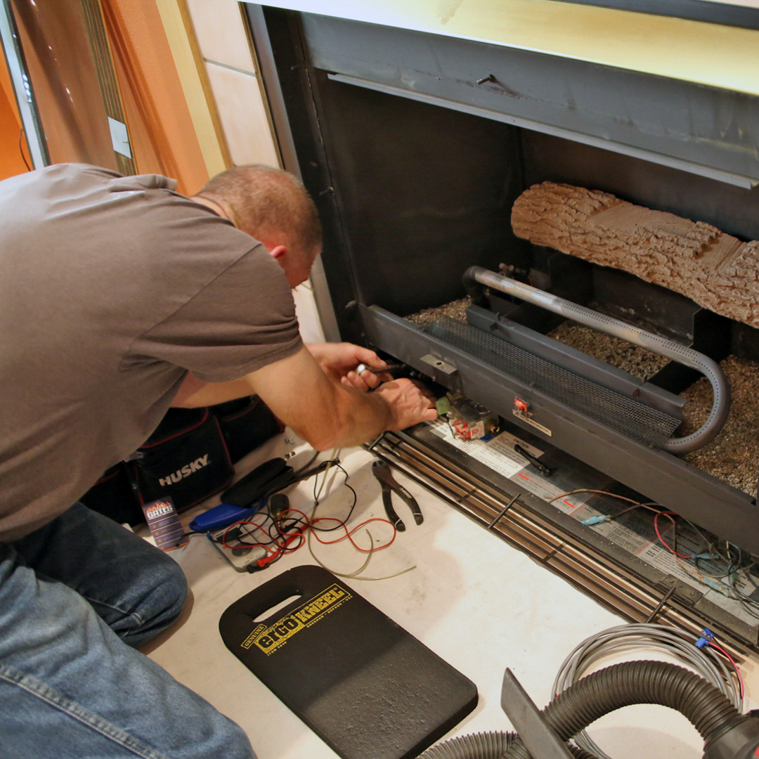 Repairing gas fireplaces in Norwood, MA & Smithfield, RI