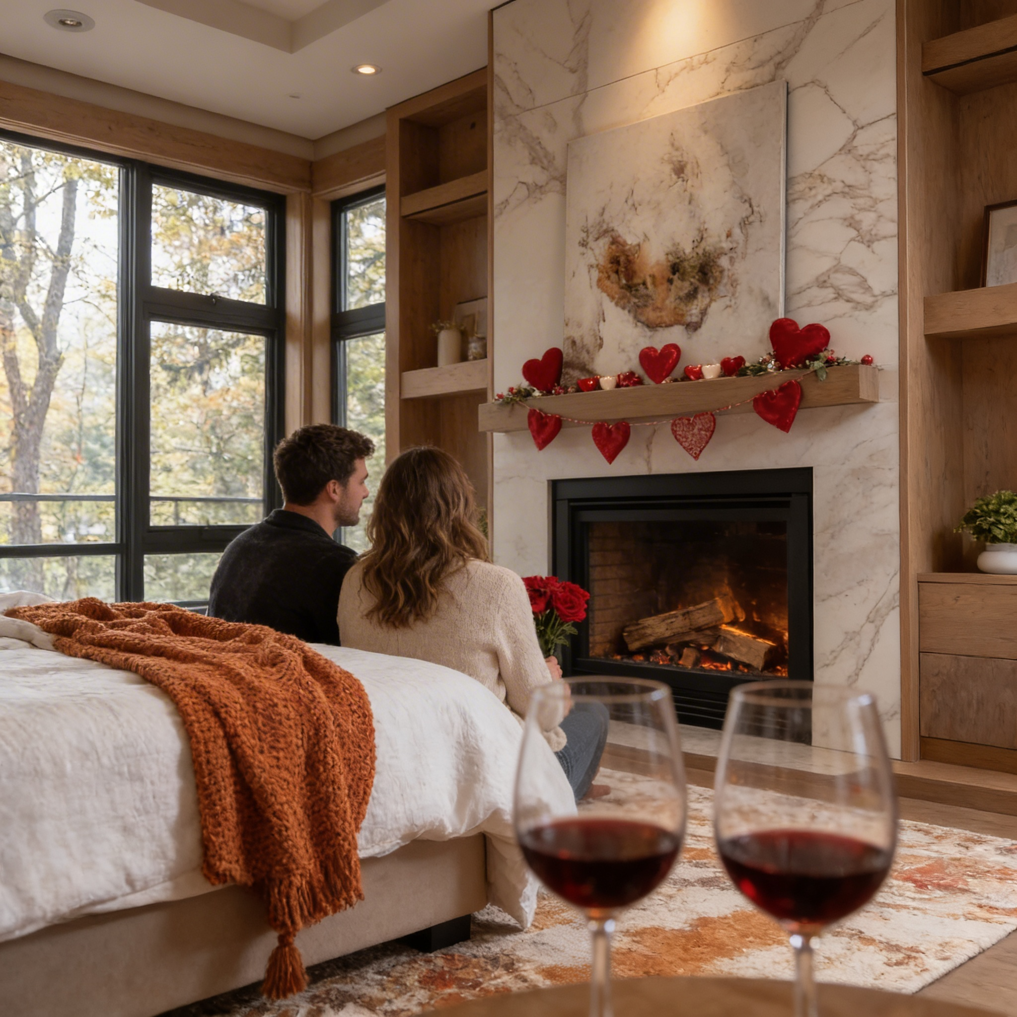 Fireplace in Millis, MA