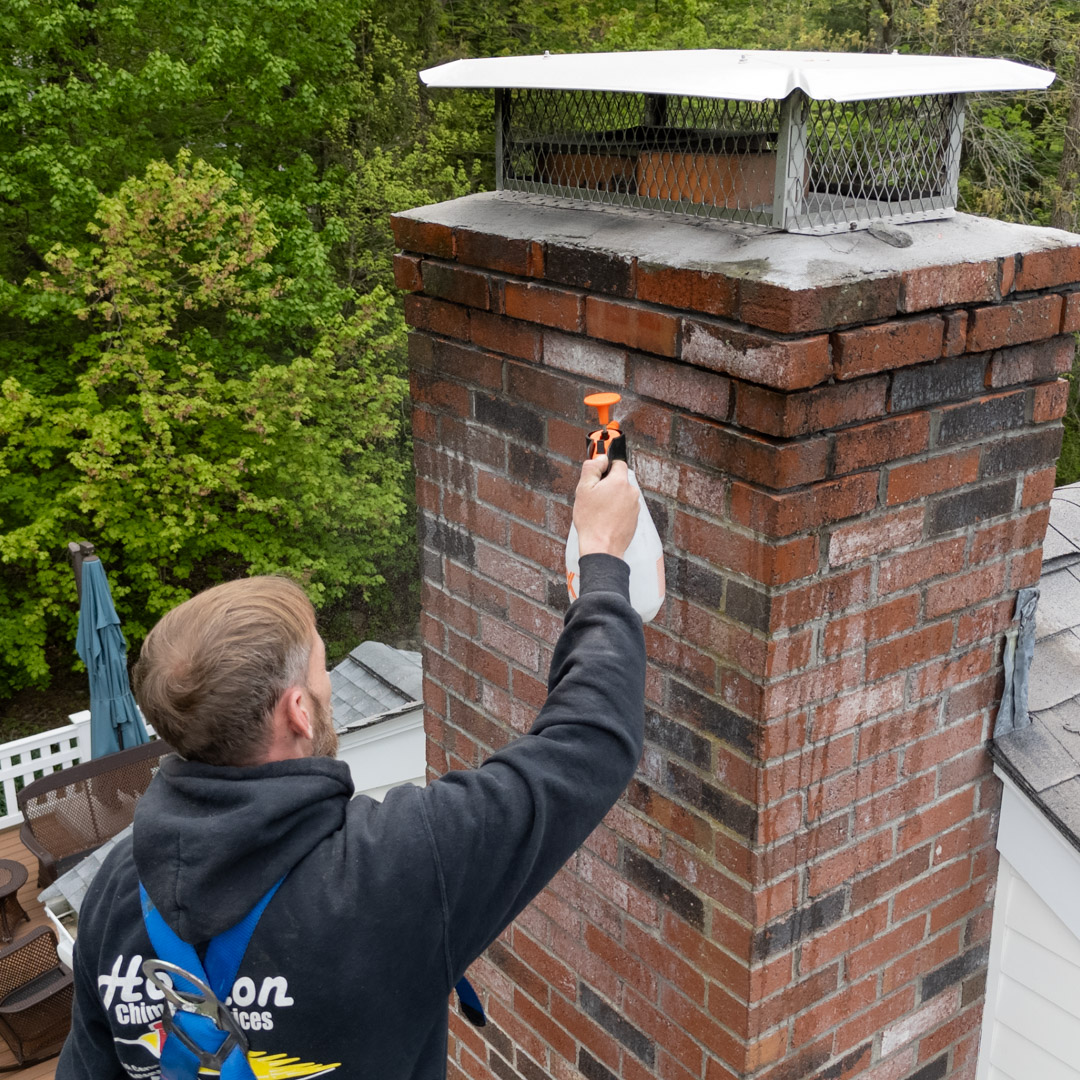 Chimney waterproofing in Worcester, MA